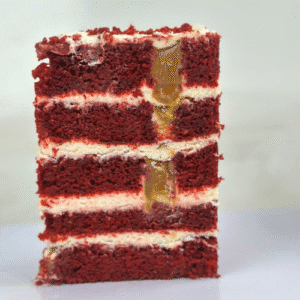 Red Velvet Cheesecake Slice