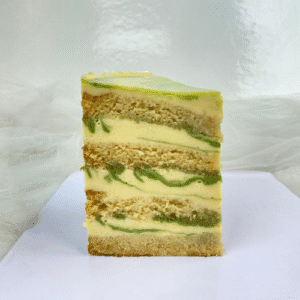 Matcha White Chocolate Slice